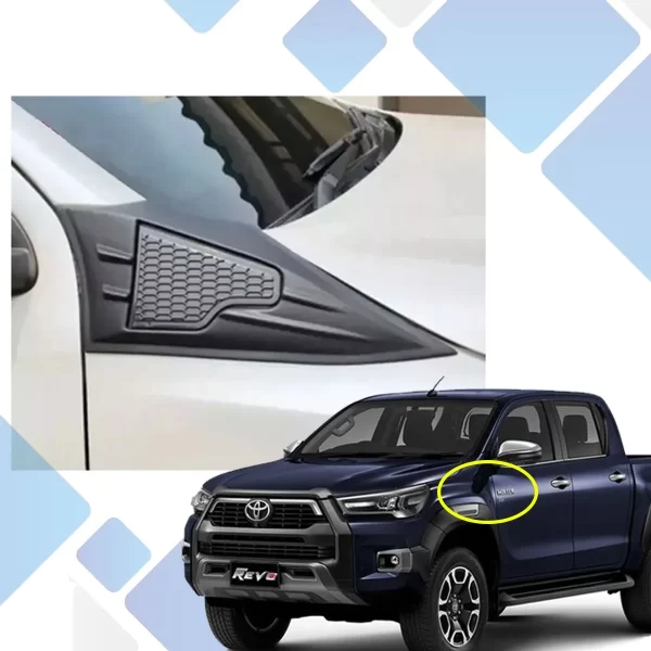 Toma De Aire Simulada Lateral Hilux Revo 2016 Al  2020