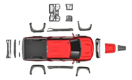 Kit Todoterreno Chev Silverado 1500 Caja Corta 2019  2021