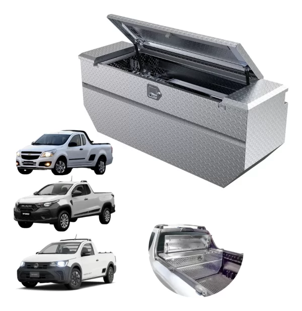 Caja Herrmientas Ram 700 2010-2024 C/laterales Fijos Cab/s