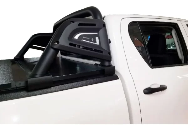 Roll Bar Toyota Hilux 2016 -2019 Infinite Go West Negro Texturizado