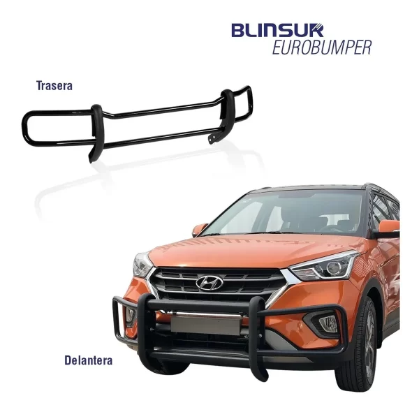 Burrera Eurobumper Trasero Nissan Np300 Frontier 2020 - 2022