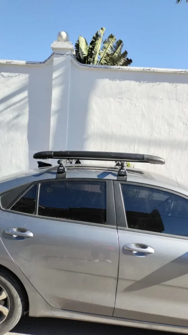 Canastilla Portaequipaje Bronx Aluminio Chica 98cm X 1.27m