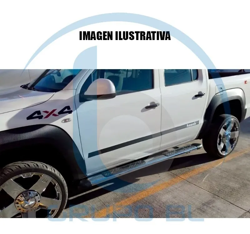 Estribo Bronx Ford Ranger Doble/cabina 2002-2012 Acero Inox - Image 5