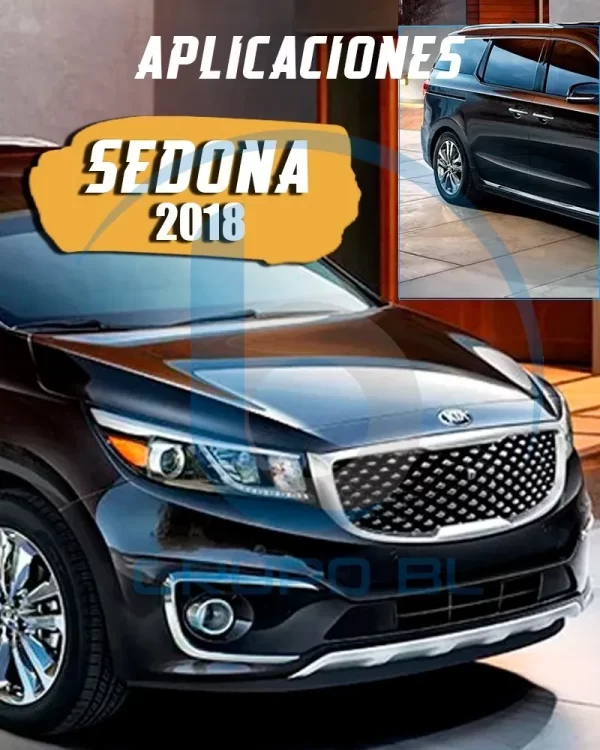 Tirón De Arrastre Jalon Kia Sedona 2018-20 Negro De Calidad