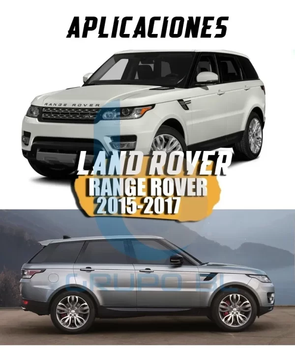 Tirón De Arrastre Jalon Rage Rover Sport 2015-2019 Negro