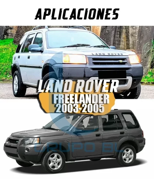 Tirón De Arrastre Jalon Land Rover Freelander 2003-2005 Negr