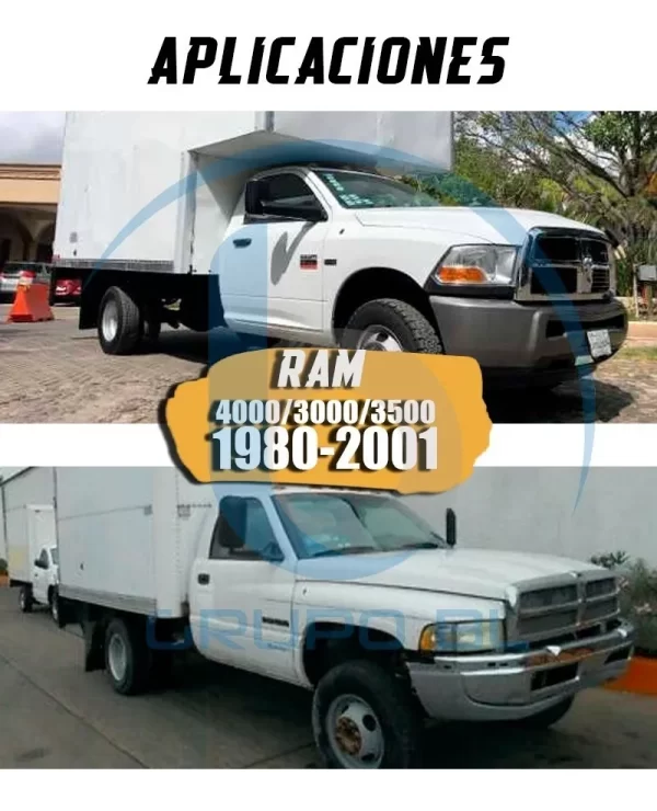 Tirón De Enganche Dodge Ram 4000/3500/1980-2001 Alaska