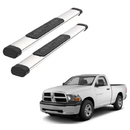 Estribos Bronx Dodge Ram Cabina Sencilla 2009 - 2019 Cromo - Image 5