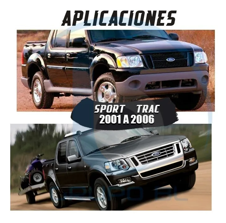 Burrera Cubrefaros Trainer Ford Sport Track 2001 A 2006 - Image 5