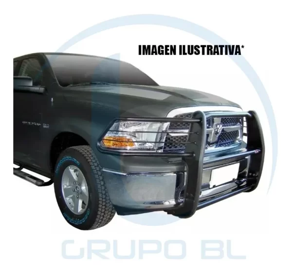 Burrera Super Bronco Dodge Ram 1500 5 Birlos 2009-2018 Negro