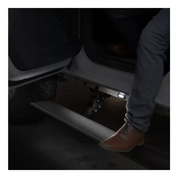 Estribos Electricos  Volkswagen Amarok 2011 - 2023 Dob Cab