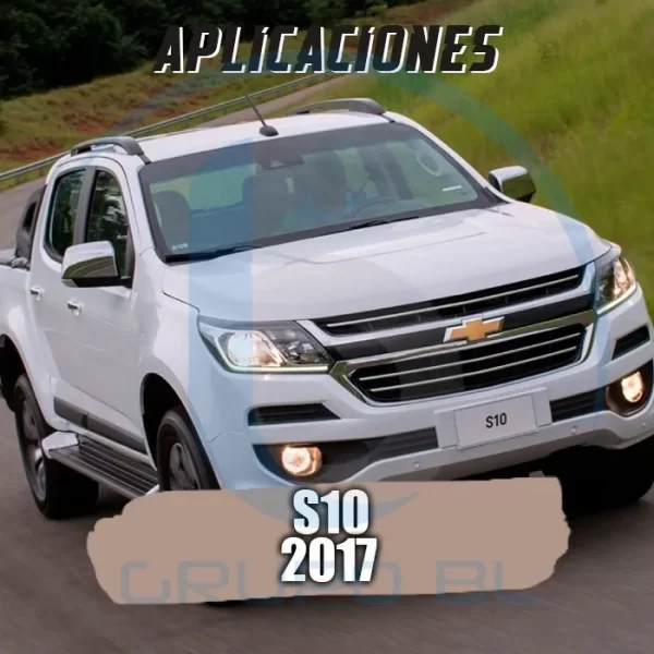 Burrera Super Bronco Chevrolet S-10 2017 Negro