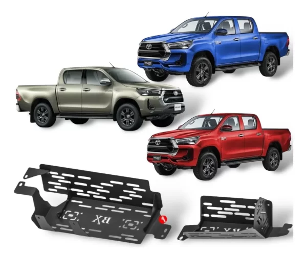 Protector De Catalizador Anti Robo Toyota Hilux 2016 - 2022