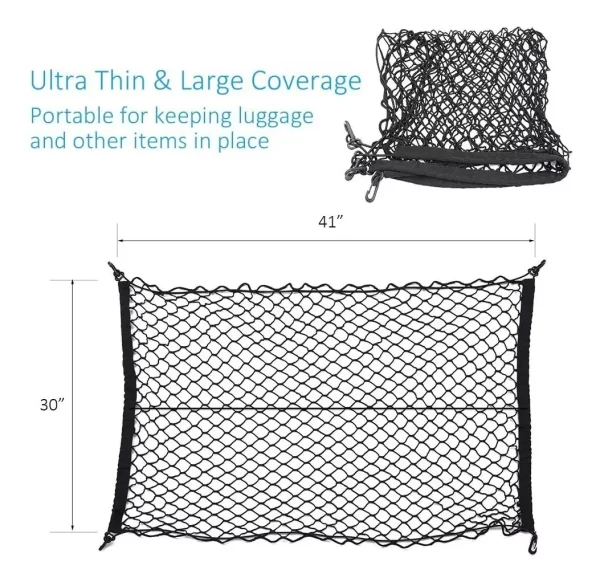 Mictuning Red De Carga Elástica Para Maletero Equipaje