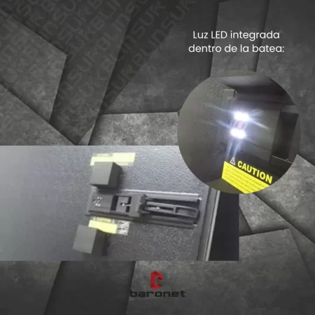 Tapa Cubre Batea Tri Fold Silverado 2019 - 2021 + Cabina Sen - Image 6