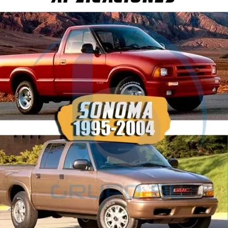 Tirón De Arrastre Jalon Gmc Sonoma 1995-2004 Negro - Image 6