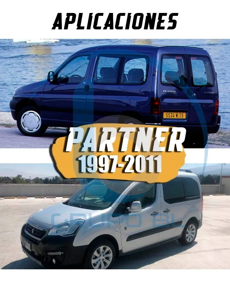 Tirón De Enganche Peugeot Partner 1997-2011 Negro - Image 6