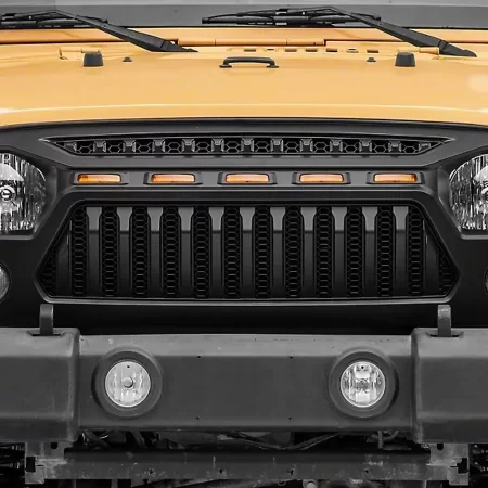 Parrilla Angry Enojado Con Led Jeep 2007-2018 Rejilla-barra - Image 6