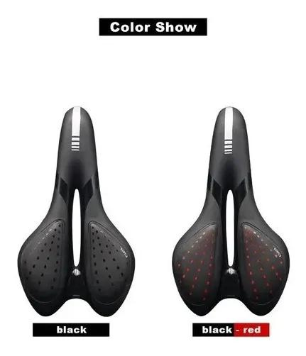 Asiento Cómodo De Bicicleta Con Cojín Suave