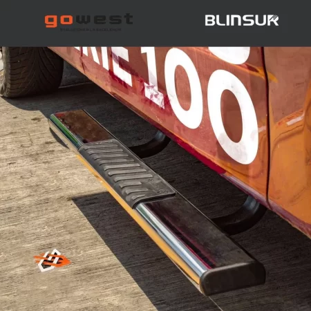 Estribos Serie 100 Para Chevrolet Colorado 2004 - 2012 Cromo - Image 6