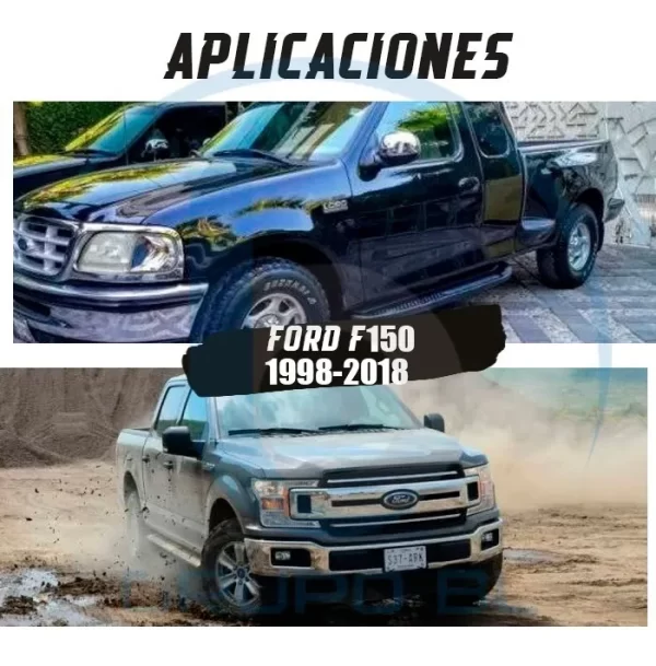 Roll Bar Bronco Superplus Ford Lobo F-150 1998-2018 Cromo