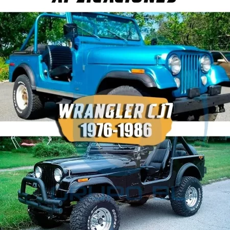 Tirón De Arrastre Jalon Jeep Wrangler Cj7 1976-1986 Negro - Image 6