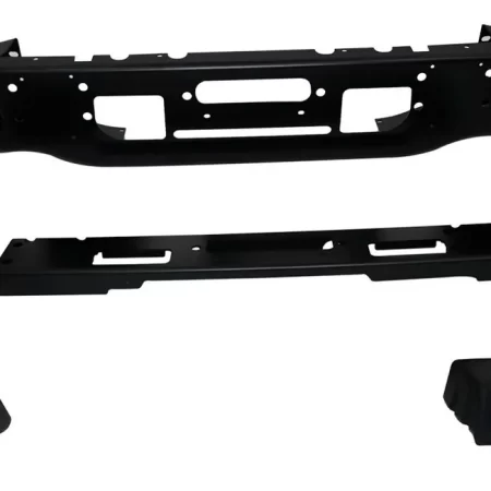 Defensa Jeep Jk Wrangler 2007 - 2018 Con Base Para Winch Del - Image 6