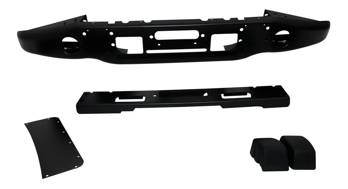Defensa Jeep Jk Wrangler 2007 - 2018 Con Base Para Winch Del - Image 6