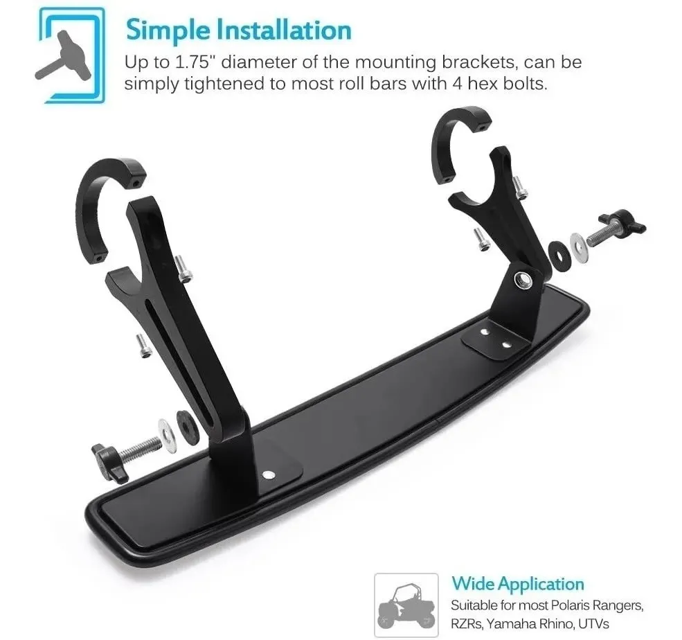 Mictuning Espejo Retrovisor De Visión Amplia Para Utv Atv - Image 6