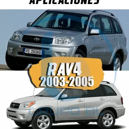 Tirón Jalón De Arrastre Toyota Rav4 2003-2005 Negro - Image 6