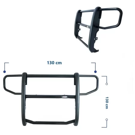 Centro De Burrera Protector Bar Toyota Hilux 2016-2019 Inox - Image 6