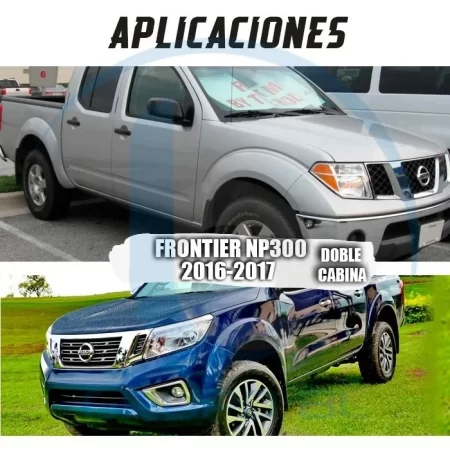 Estribos Bronx Nissan Frontier V6 Dob/cab 2008-2017 Cromo - Image 6