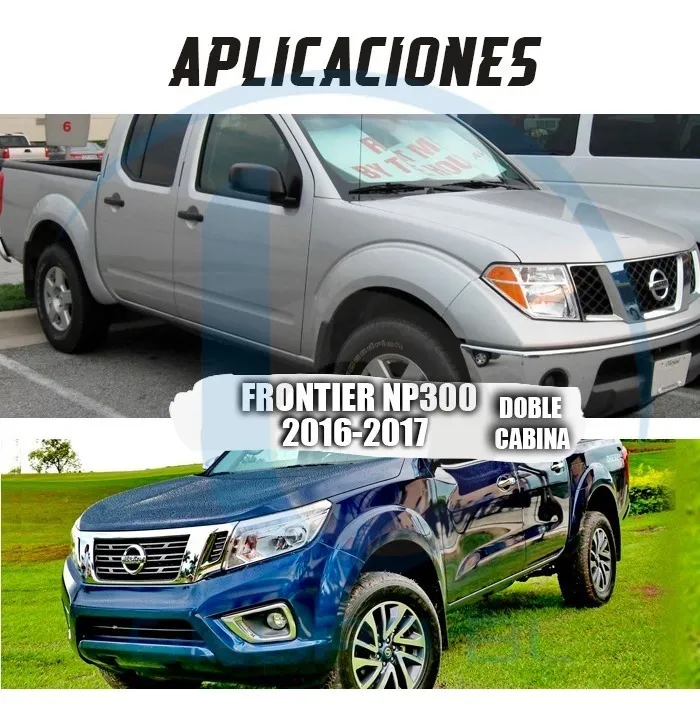 Estribos Bronx Nissan Frontier V6 Dob/cab 2008-2017 Cromo - Image 6