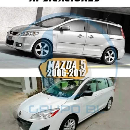 Barras Portaequipaje Aluminio Bronx Mazda 5 2006-2012 - Image 6