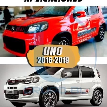 Tirón Arrastre Jalon Fiat Uno 2016-2019 Negro - Image 6