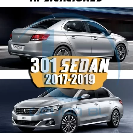 Tirón Jalón De Arrastre Peugeot 301 Sedan 2017-2019 Negro - Image 6