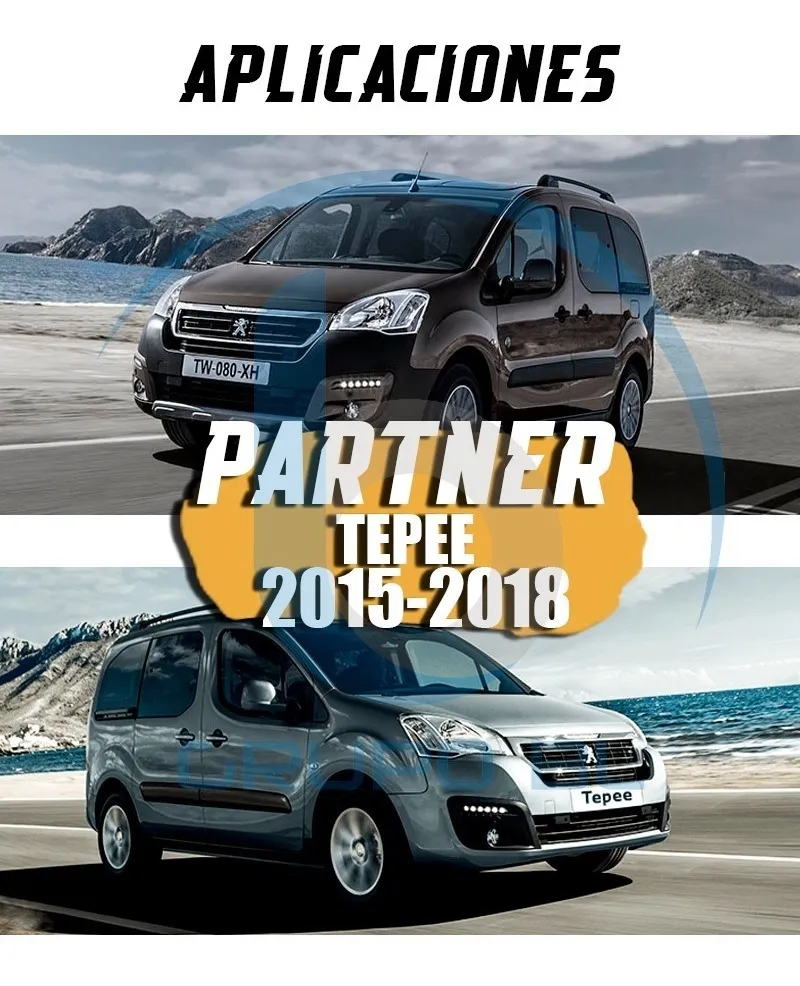 Tirón De Arrastre Peugeot Partner Tepee 2015-2021 Negro - Image 6