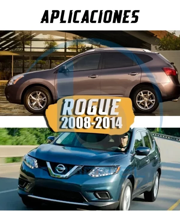 Tirón De Enganche Nissan Rogue 2008-2014 Negro