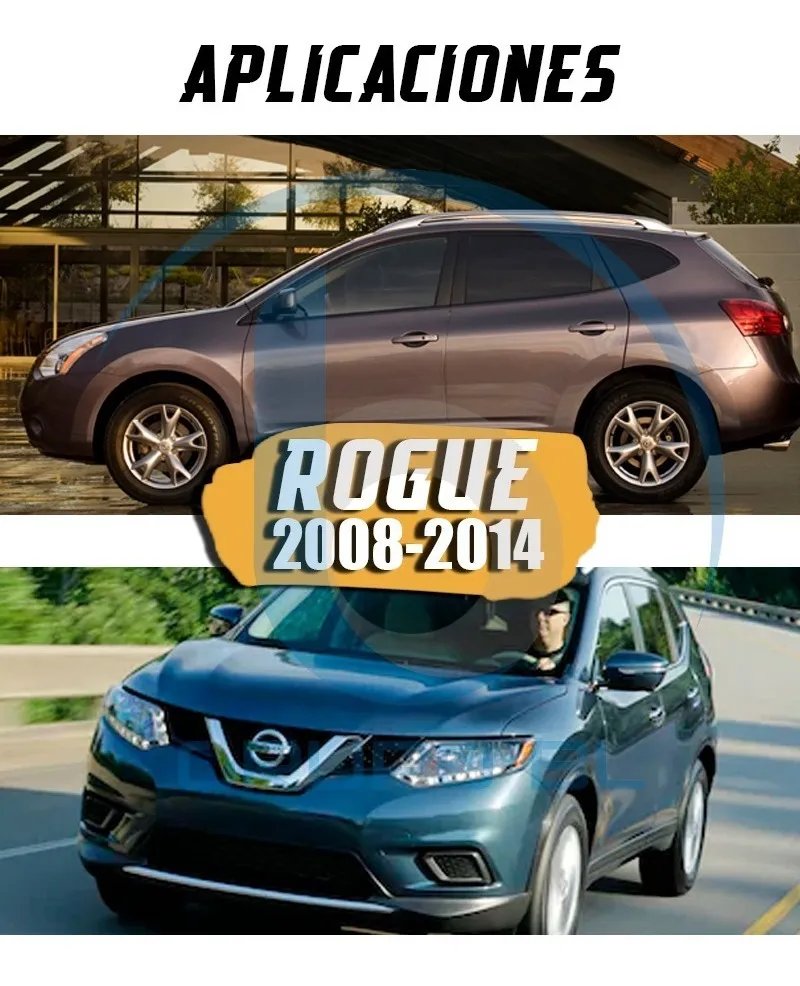 Tirón De Enganche Nissan Rogue 2008-2014 Negro - Image 6