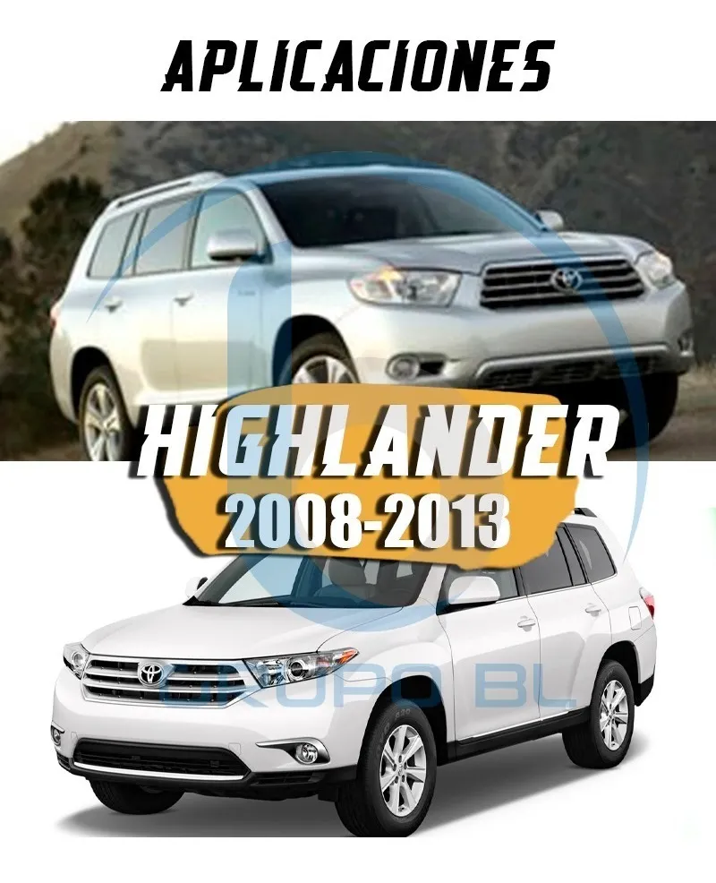 Tirón De Enganche Toyota Highlander 2008-2013 Negro - Image 6