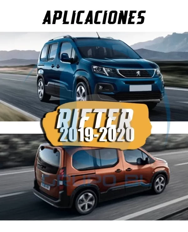 Tirón De Enganche Peugeot Partner Max 2015-2018 Negro