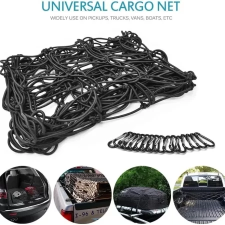 Red De Carga Mictuning 4.9 X 5.9 Para Camioneta Suv Remolque - Image 6