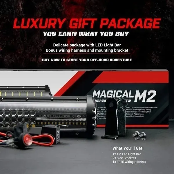 Barra Luz Led 42 PuLG Mictuning Jeep Rzr Can Am Magical M2