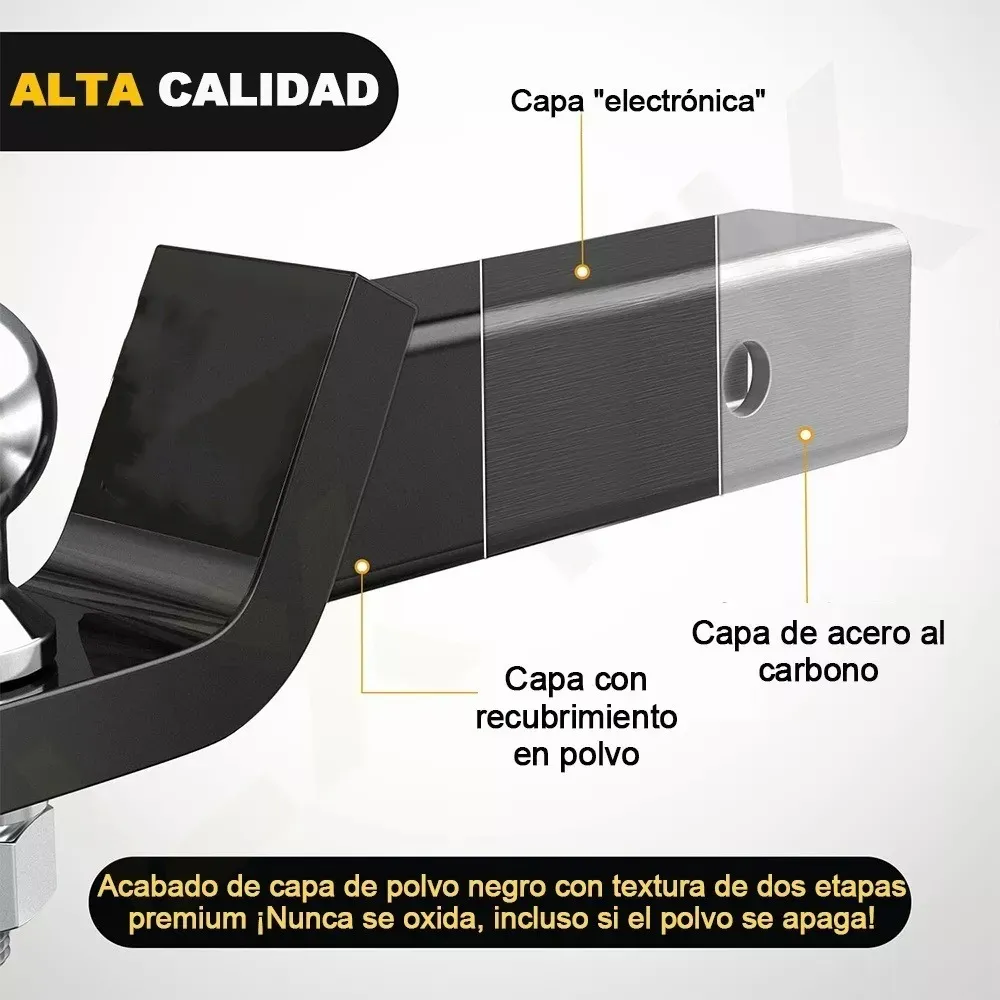 Tiron De Arrastre Para Hilux 2016 - 2022 Y Cople Bola Perno - Image 6