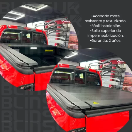 Tapa Batea Electrica Retractil Para Gmc Sierra 2014 - 2024 - Image 6