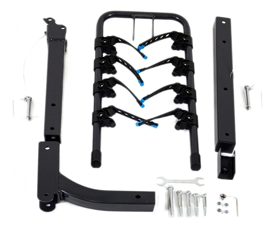Rack Portabicicleta Tirón P/4 Bicis Para Mitsubishi L200 - Image 6