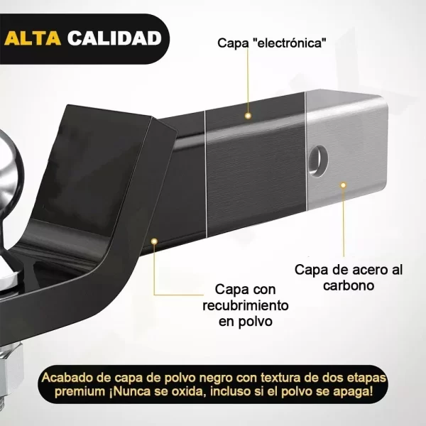 Tiron De Arrastre Para Toyota Hilux 2023 Y Cople Bola Perno