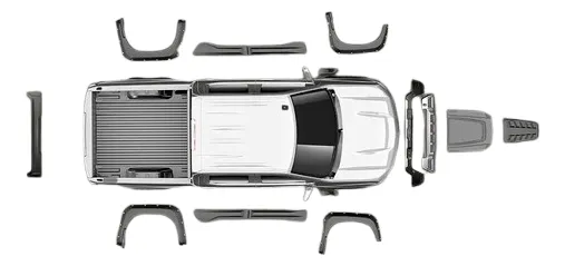 Kit Todoterreno Air Design Chevr Silverado 1500 2022-2025