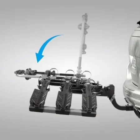 Rack Portabicicletas De Tirón T9 Para 3 Bicis. Color Negro - Image 6