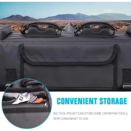 Almohadilla Para Puerta Trasera Para 2 Bicicletas - Image 6